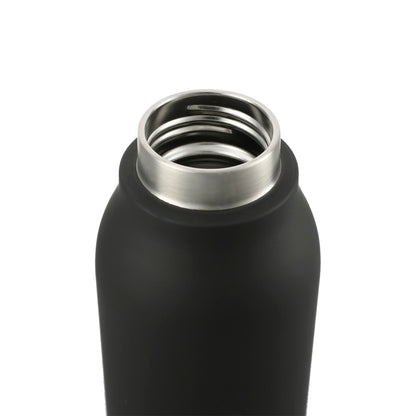 Black Marka Copper Vac Bottle w/ Metal Loop 20oz