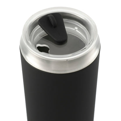 Black Marka Copper Vac Tumbler w/ SS straw 20oz