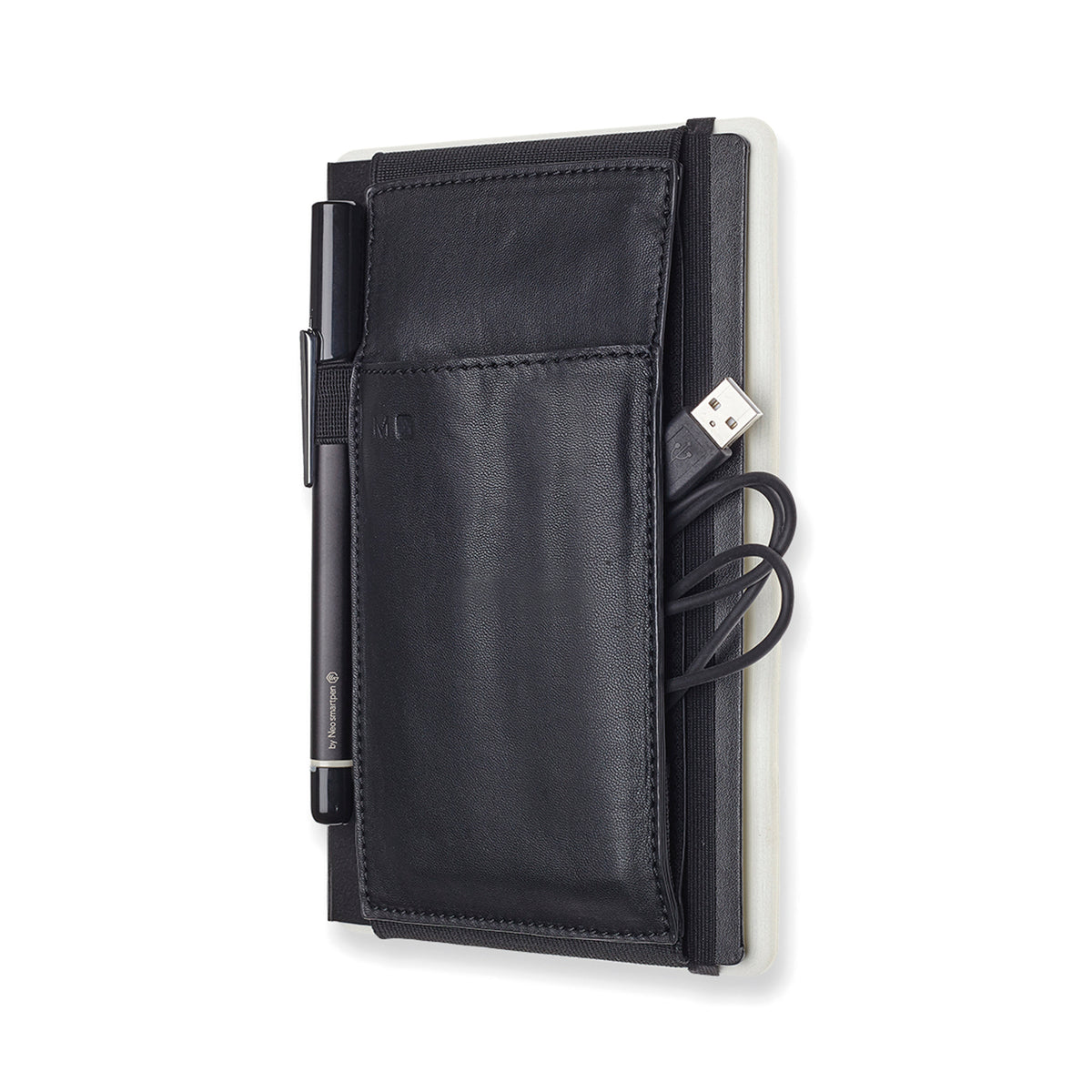 Black Moleskine® Classic Large Tool Belt plain