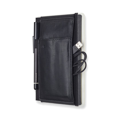 Black Moleskine® Classic Large Tool Belt plain