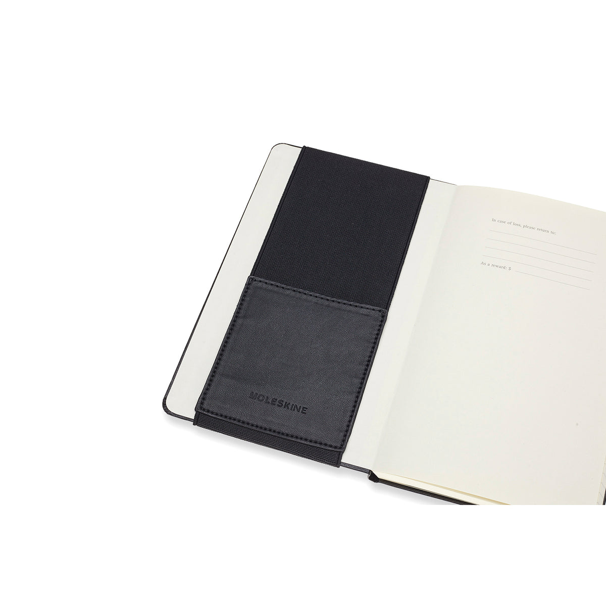 Black Moleskine® Classic Large Tool Belt plain