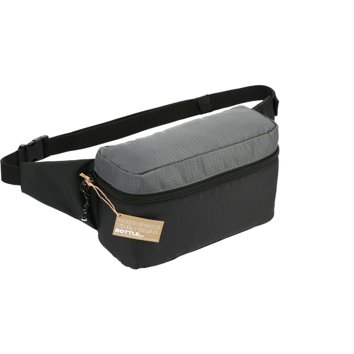 Black NBN Trailhead Recycled Fanny Pack plain