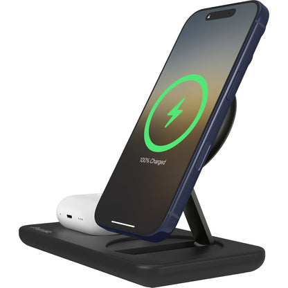 Black Nimble Podium 2-in-1 Wireless Charging Stand