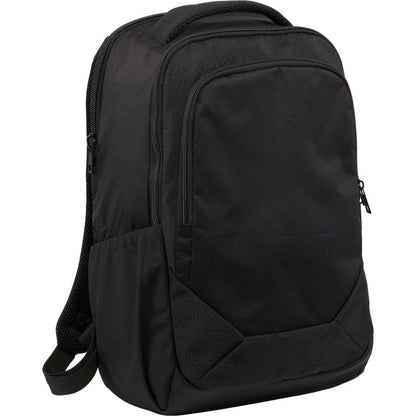 Black Olympus Recycled 15" Laptop Backpack plain