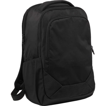 Black Olympus Recycled 15" Laptop Backpack plain