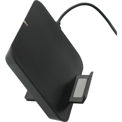 Black Optic Wireless Charging Phone Stand plain