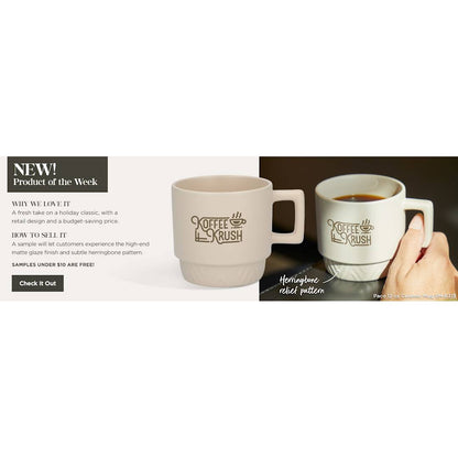 Black Paco 12oz Ceramic Mug