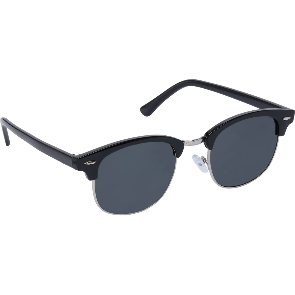 Black Palmer Recycled Club Master Sunglassess plain