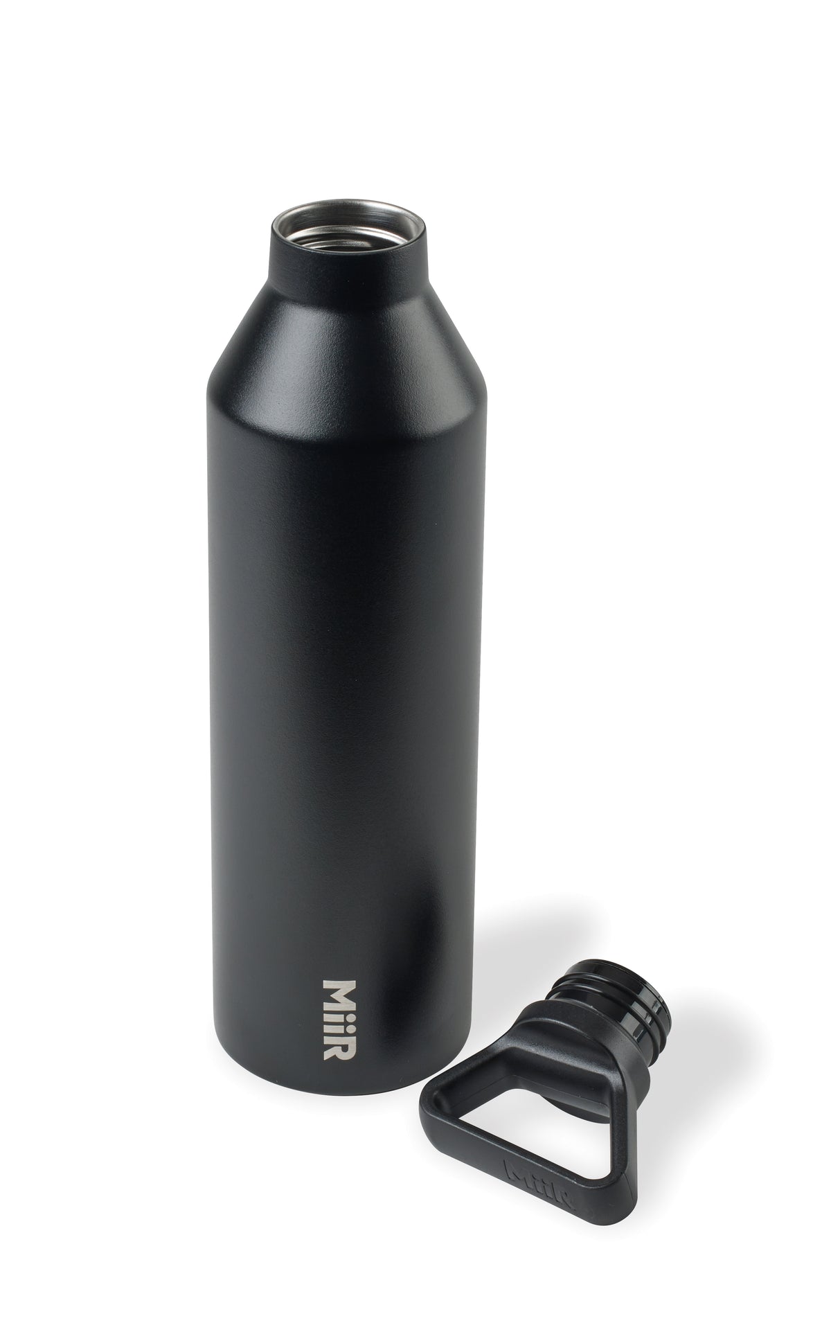 Black Powder MiiR® Vacuum Insulated Bottle - 23 Oz. plain