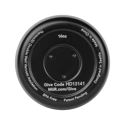 Black Powder MiiR® Vacuum Insulated Tumbler - 16 Oz.