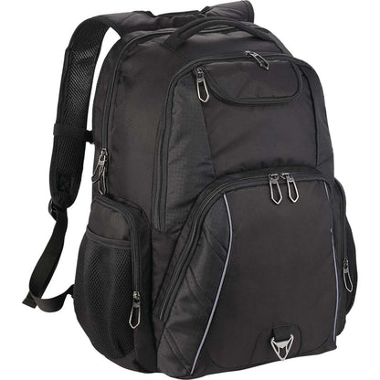 Black Rainier TSA 17" Computer Backpack plain