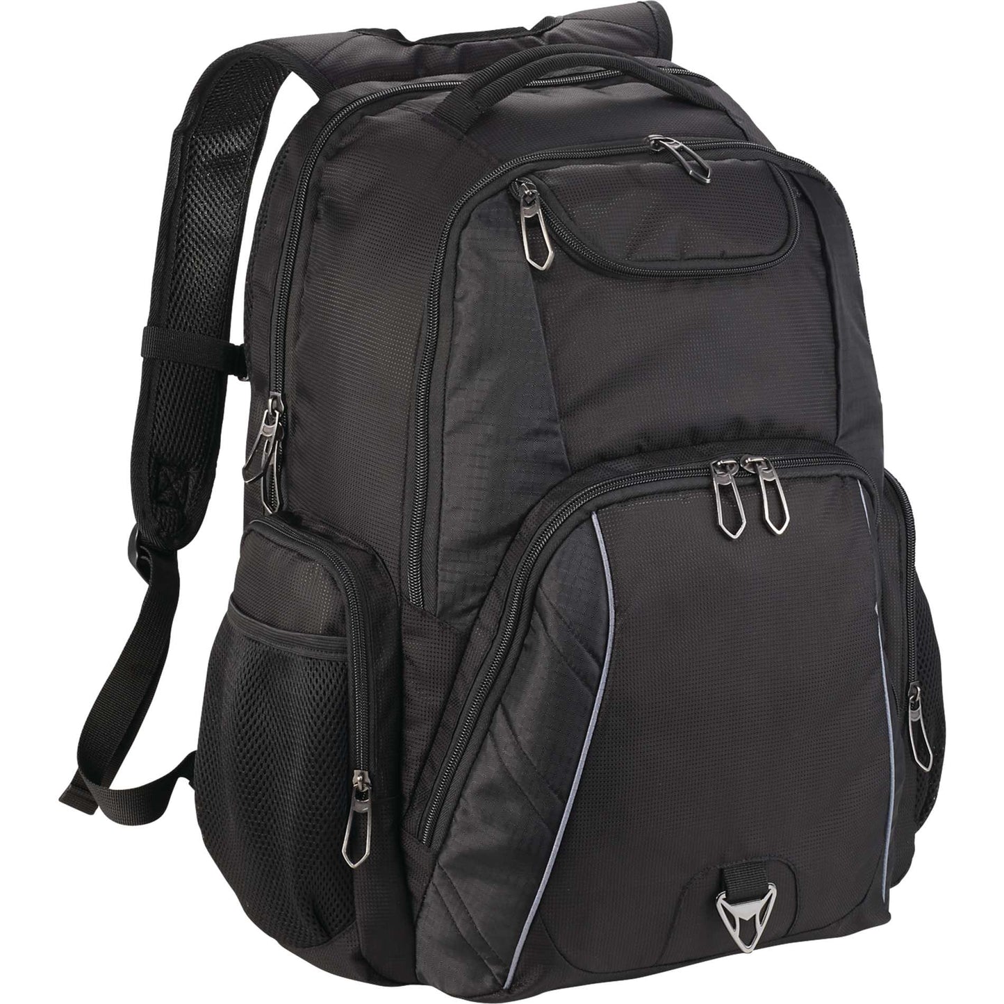 Black Rainier TSA 17" Computer Backpack plain
