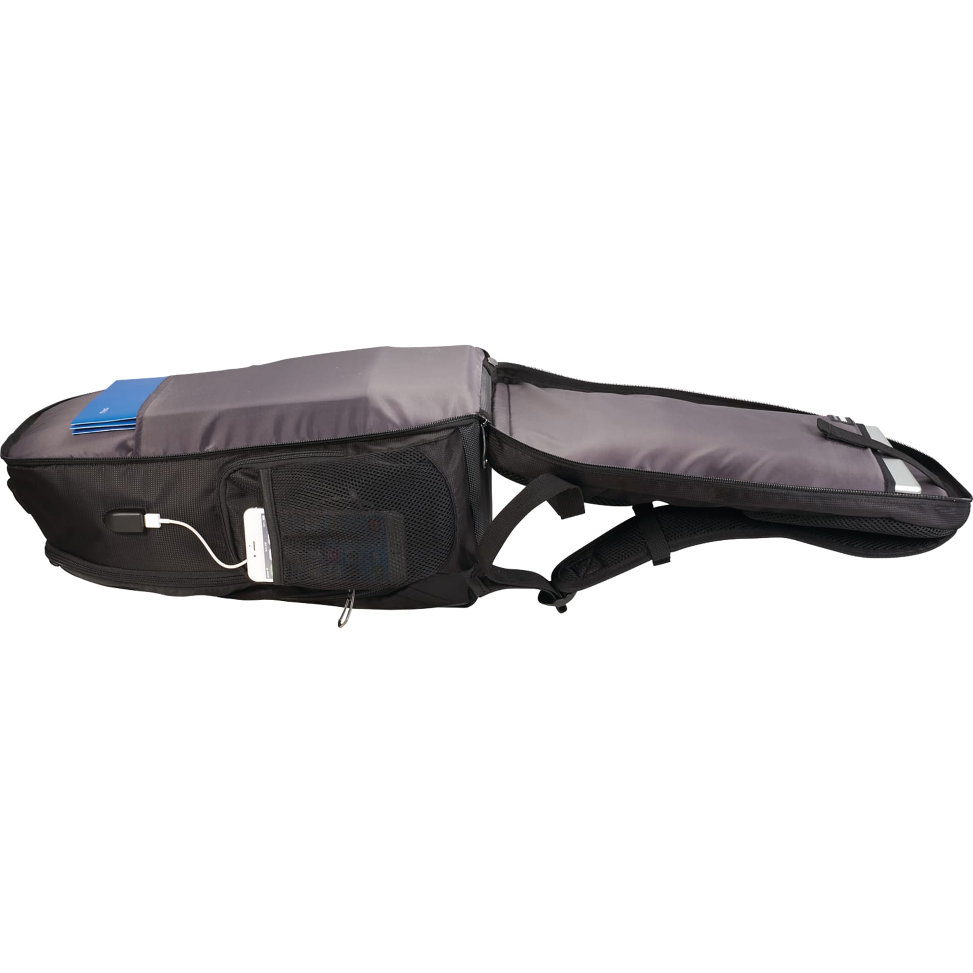 Black Rainier TSA 17" Computer Backpack