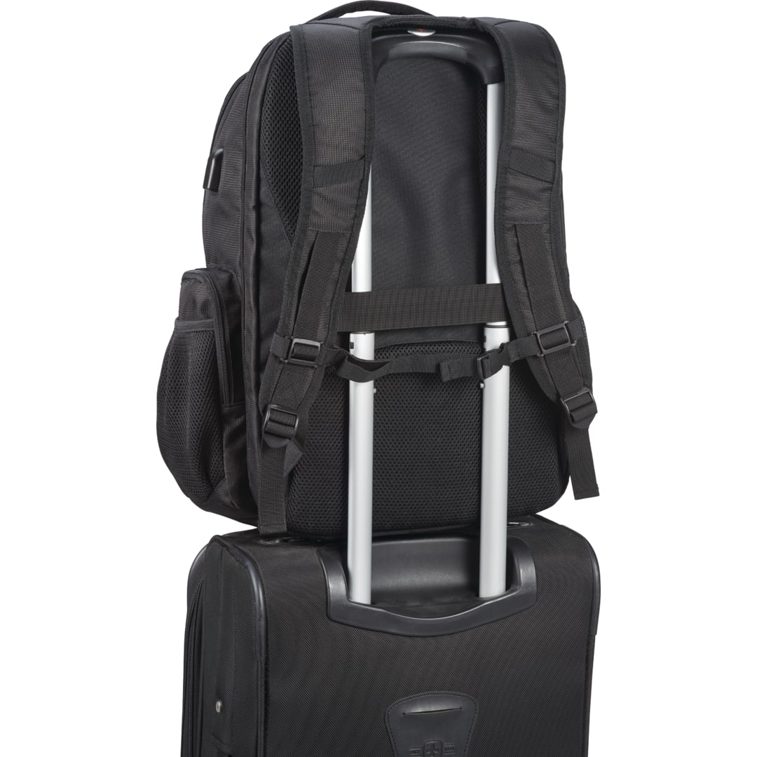 Black Rainier TSA 17" Computer Backpack