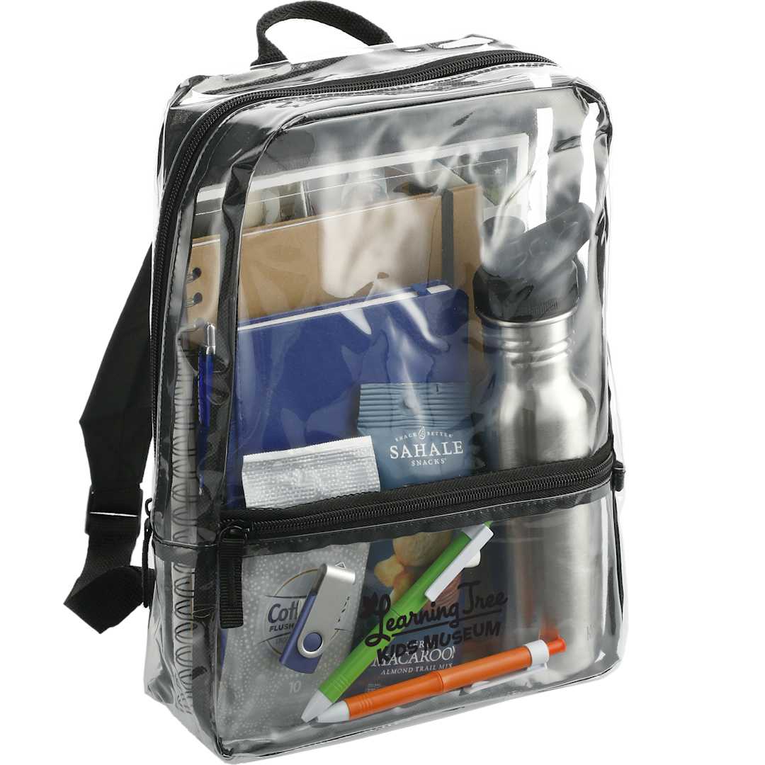 Black Rally Slim Backpack