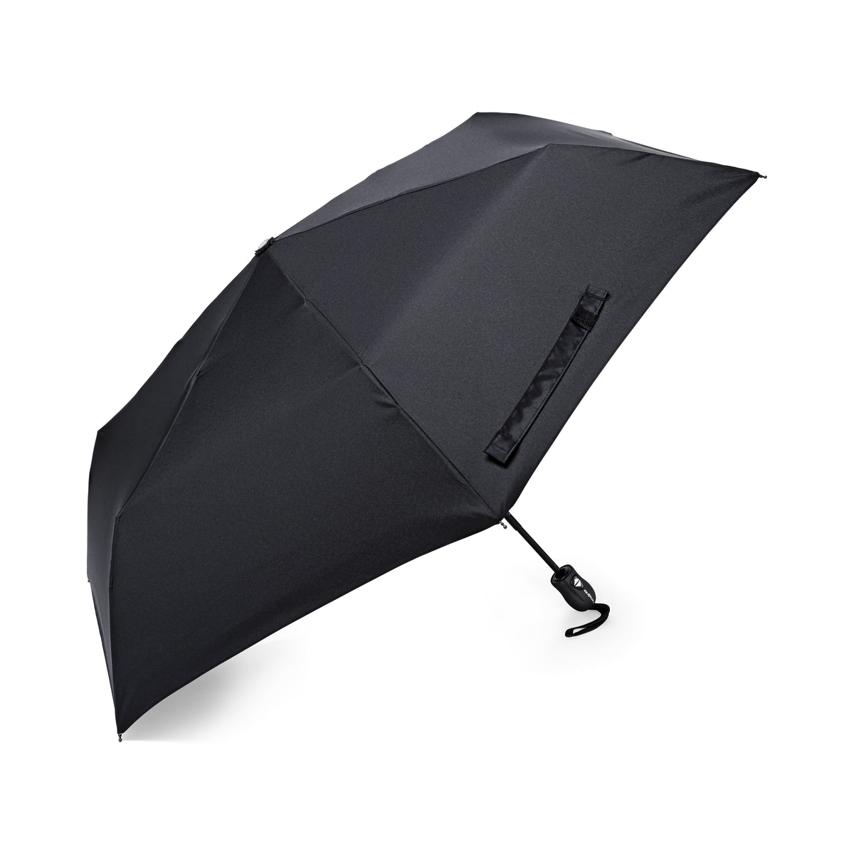 Black Samsonite Compact Auto Open/Close Umbrella plain
