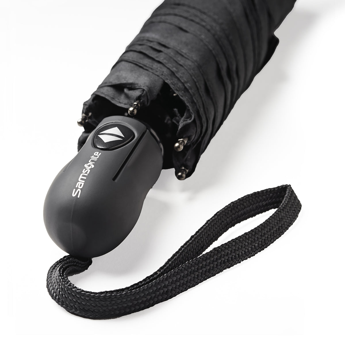 Black Samsonite Compact Auto Open/Close Umbrella