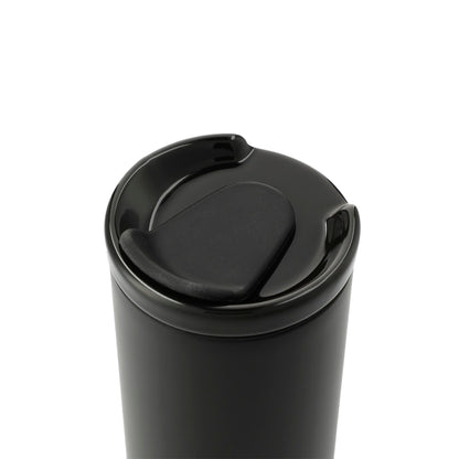 Black Seneca Tumbler 16oz w/ Ceramic Lid & Lining