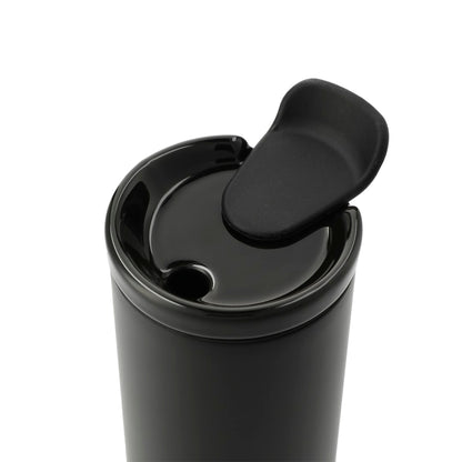 Black Seneca Tumbler 16oz w/ Ceramic Lid & Lining