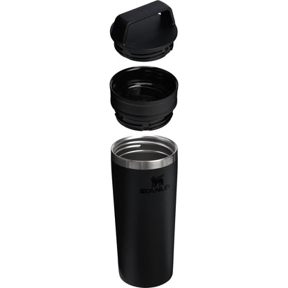 Black Stanley Cafe-to-Go Tumbler 16oz plain