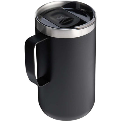 Black Stanley Everyday Camp Mug 24oz plain