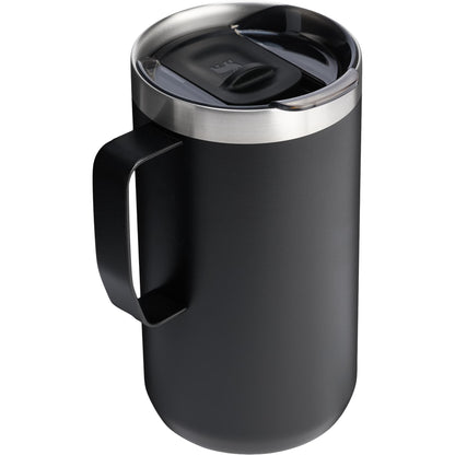 Black Stanley Everyday Camp Mug 24oz plain