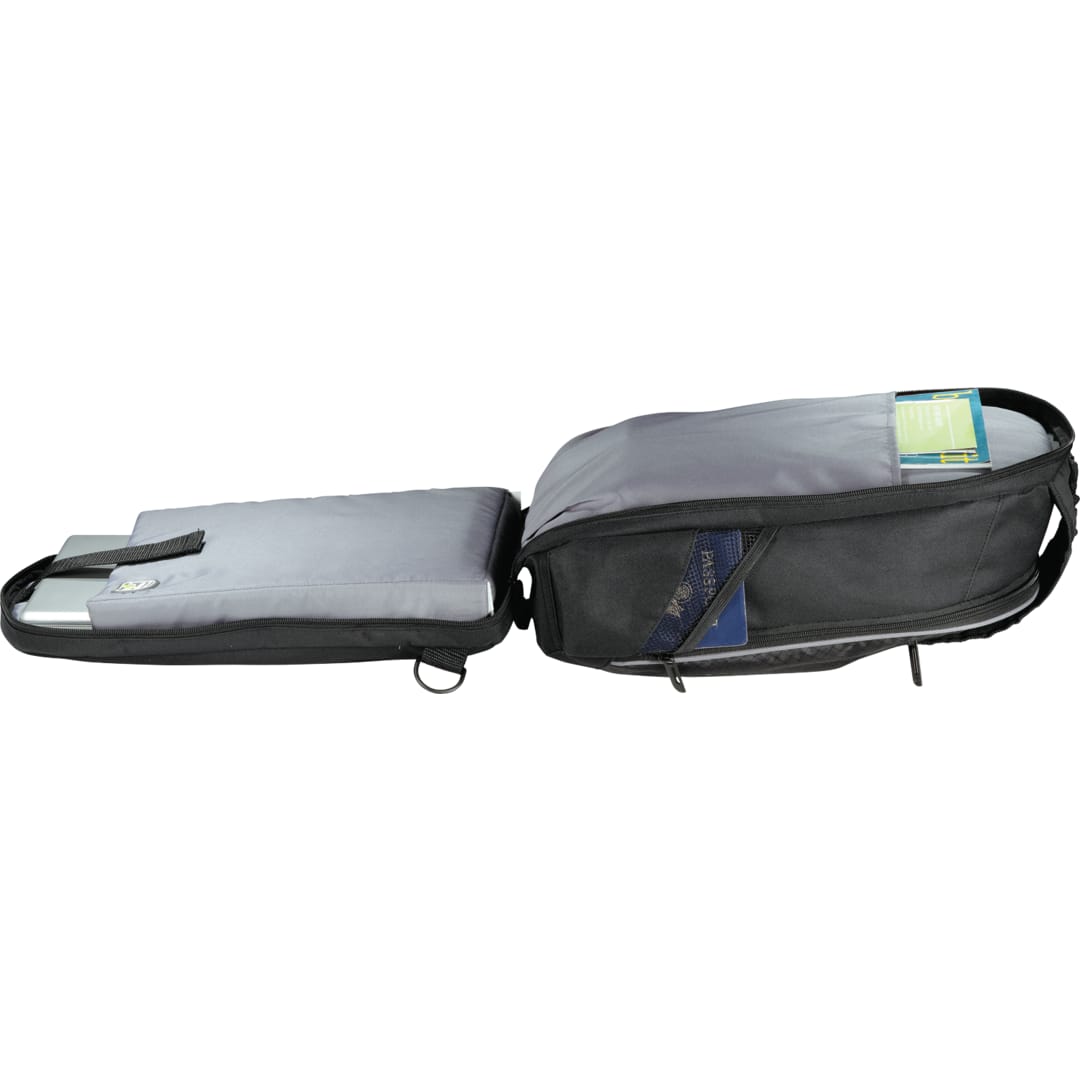 Black Summit TSA 15" Computer Sling Backpack