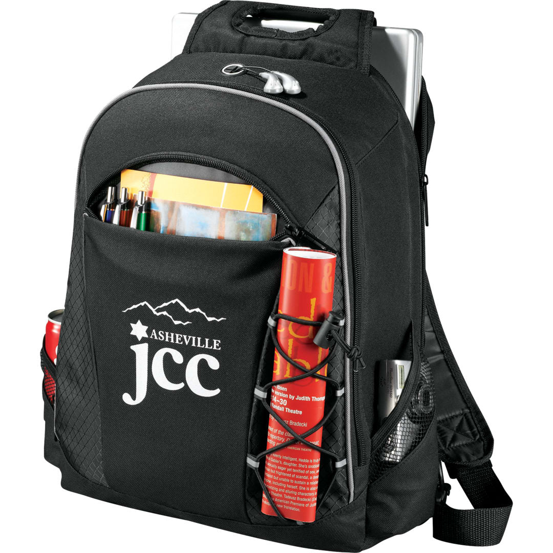 Black Summit TSA 15" Computer Sling Backpack