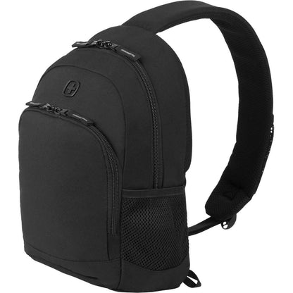 Black Swiss Gear Mini Tour Sling Bag plain