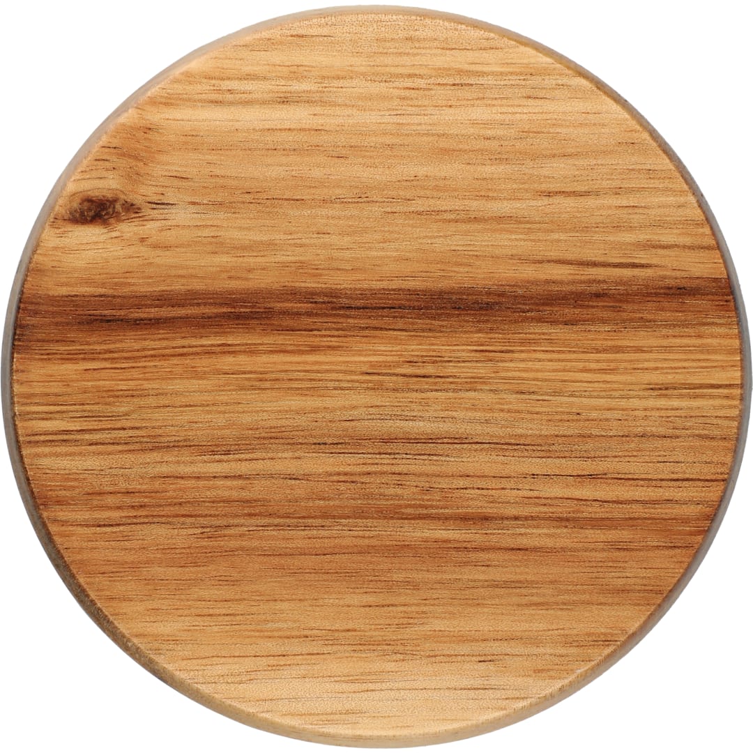 Black Tahoe Tea & Coffee Ceramic Mug with Wood Lid 16oz