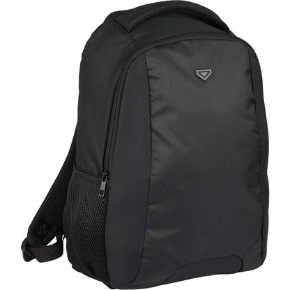 Black Taylor Computer Backpack plain