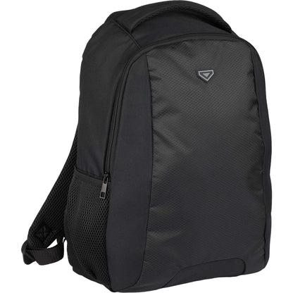 Black Taylor Computer Backpack plain