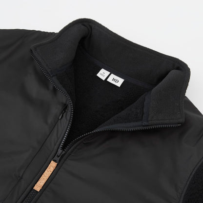 Black tentree EcoLoft Full Zip - Men's plain