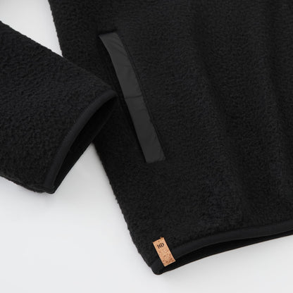 Black tentree EcoLoft Full Zip - Men's plain
