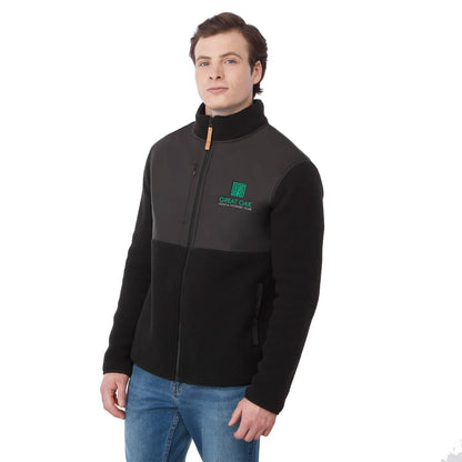 Black tentree EcoLoft Full Zip - Men's