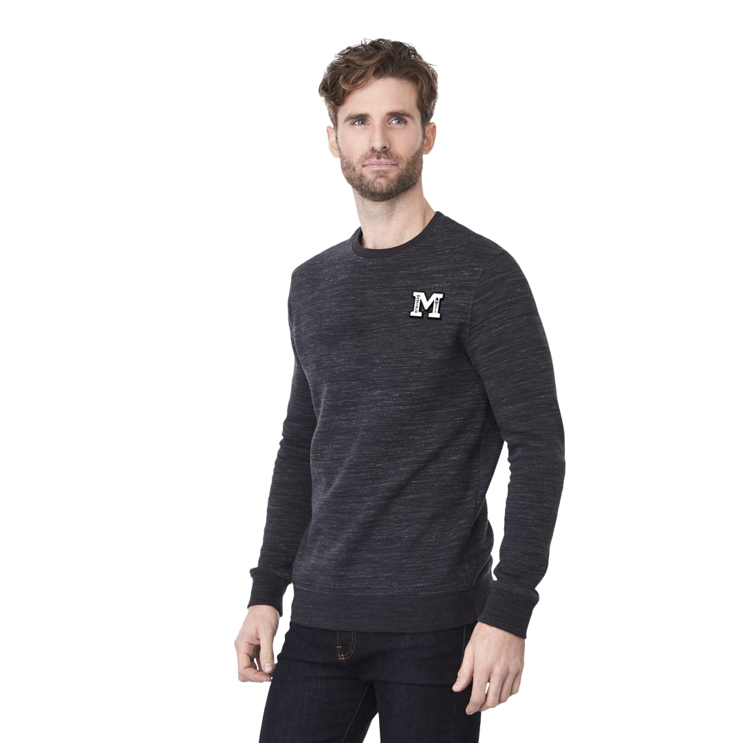 Black tentree Space Dye Classic Crew - Men's