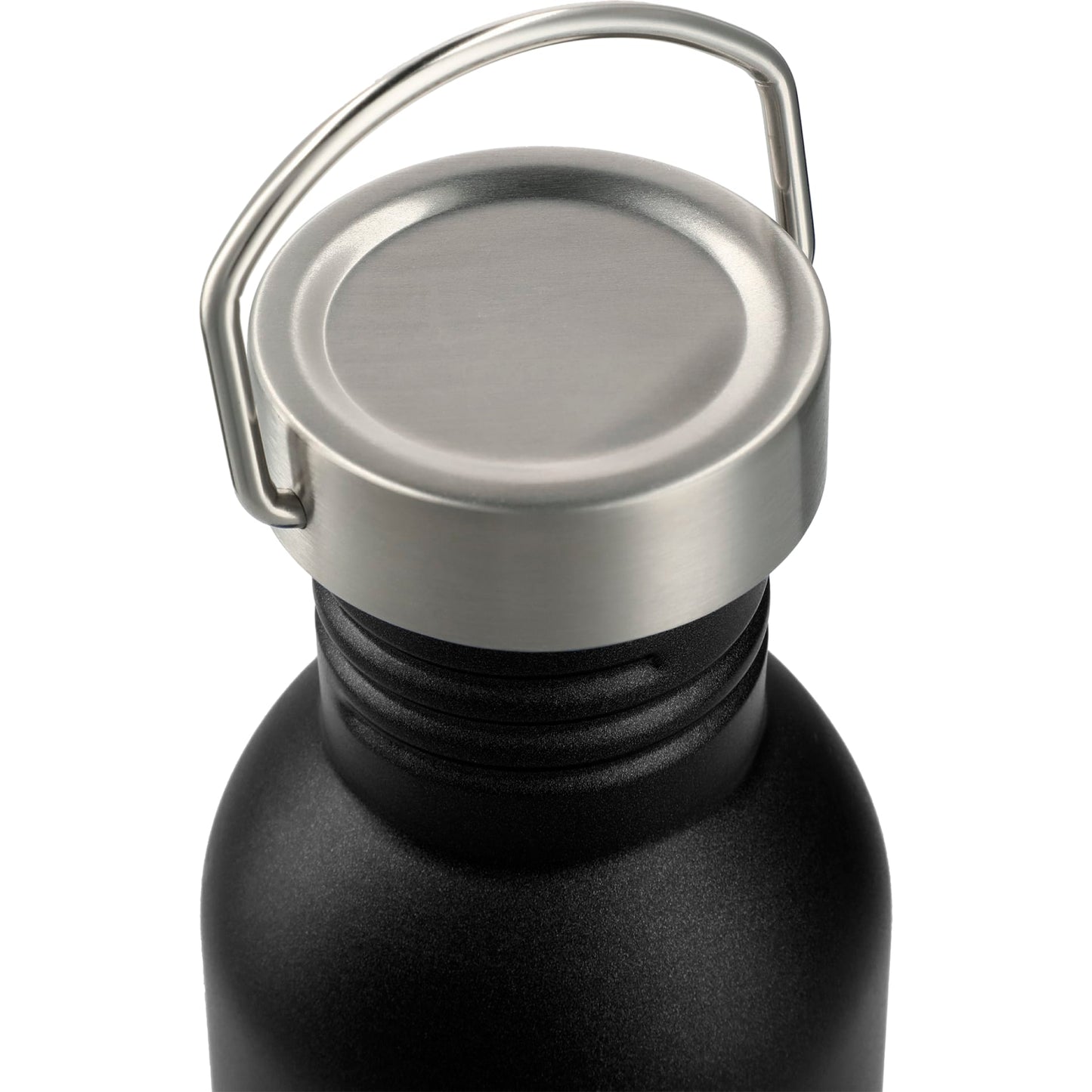 Black Thor 20oz Stainless Sports Bottle plain