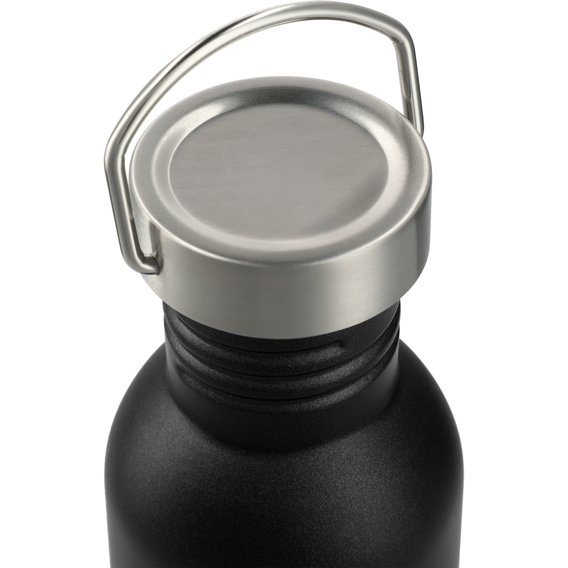 Black Thor 20oz Stainless Sports Bottle plain
