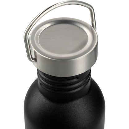 Black Thor 20oz Stainless Sports Bottle plain
