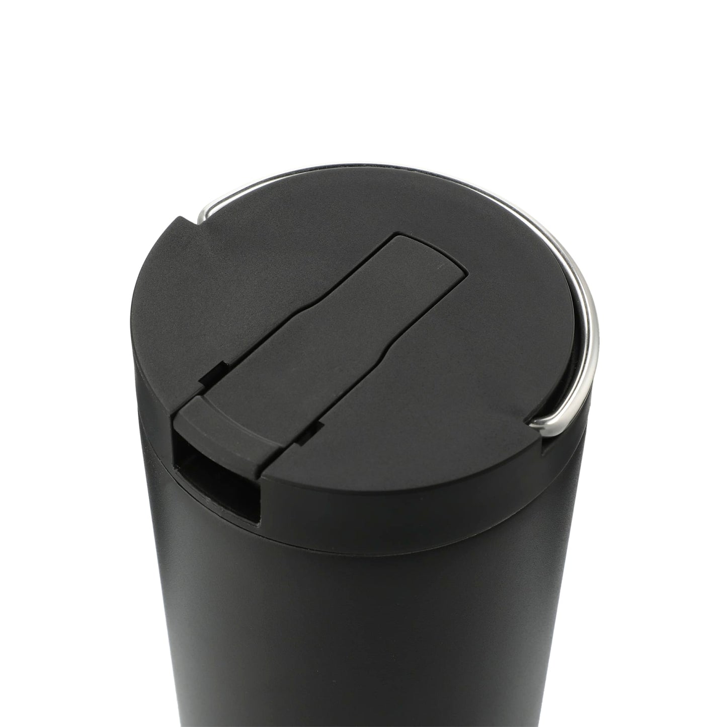 Black Thor Copper Insulated Tumbler 24oz Flip Straw Lid