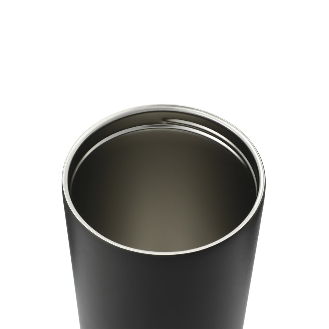 Black Thor Copper Insulated Tumbler 24oz Flip Straw Lid