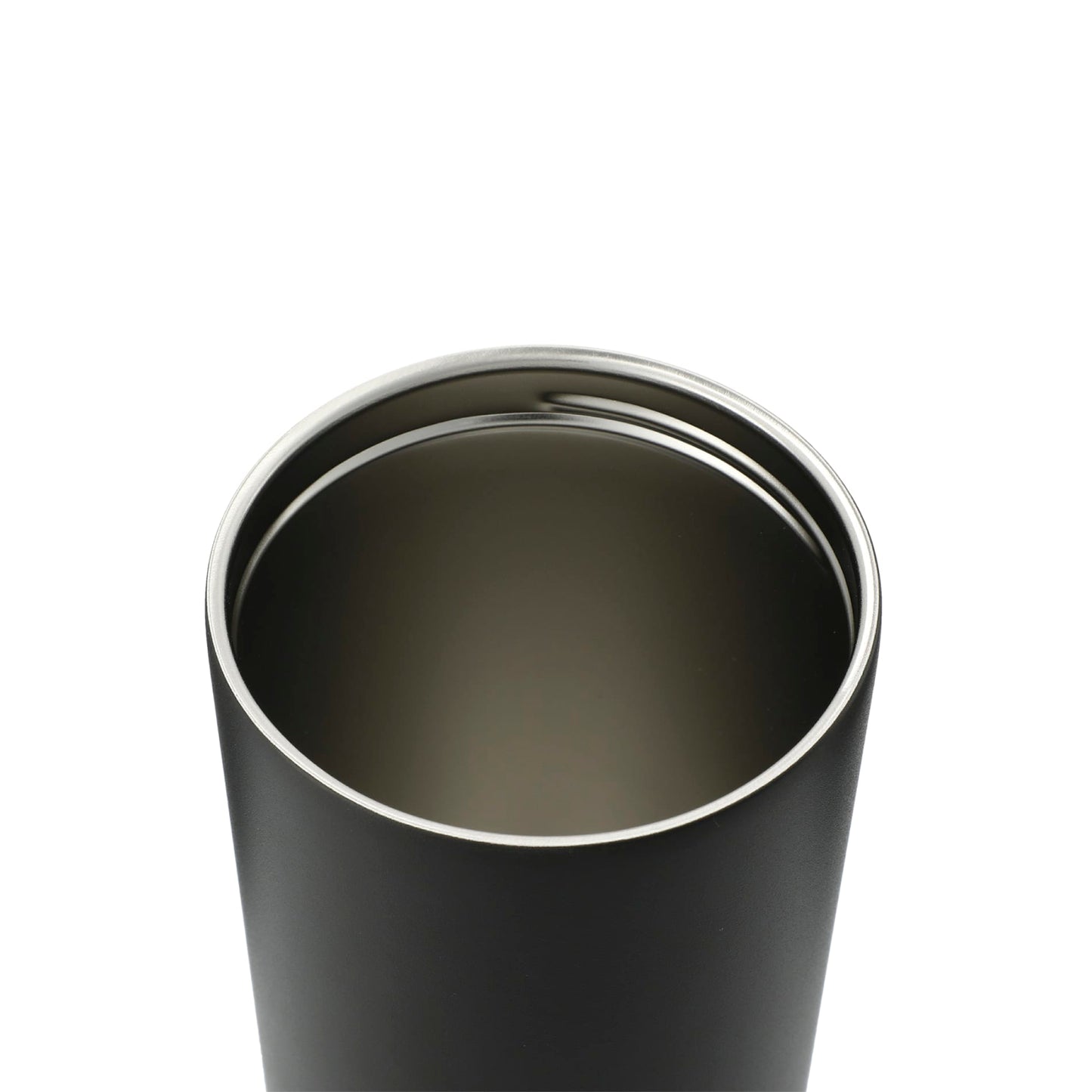 Black Thor Copper Insulated Tumbler 24oz Flip Straw Lid