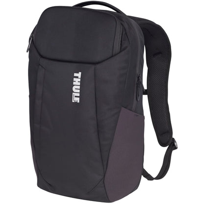 Black Thule Accent Recycled 15" Computer Backpack 20L plain