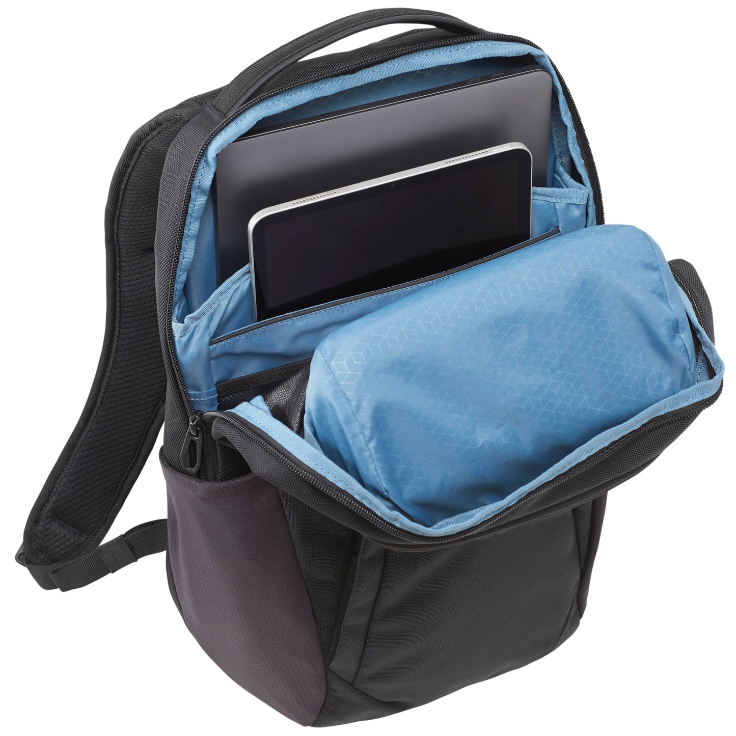 Black Thule Accent Recycled 15" Computer Backpack 20L plain
