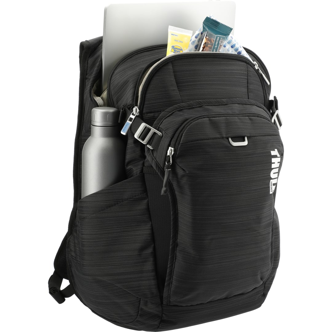 Black Thule Construct 16" Computer Backpack 24L plain