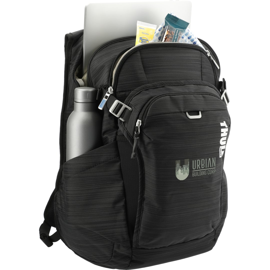 Black Thule Construct 16" Computer Backpack 24L