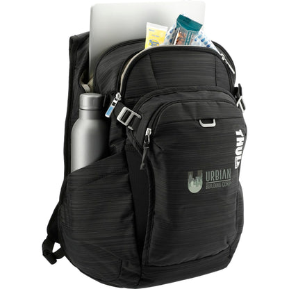 Black Thule Construct 16" Computer Backpack 24L