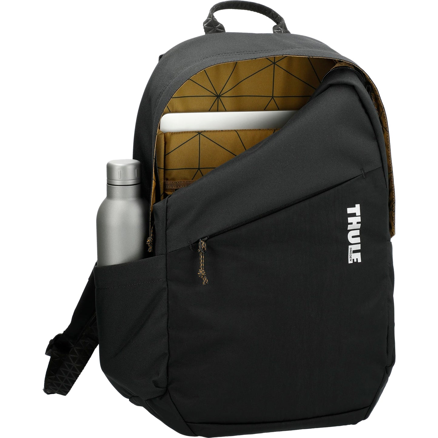 Black Thule Heritage Notus 16" Computer Backpack 20L plain