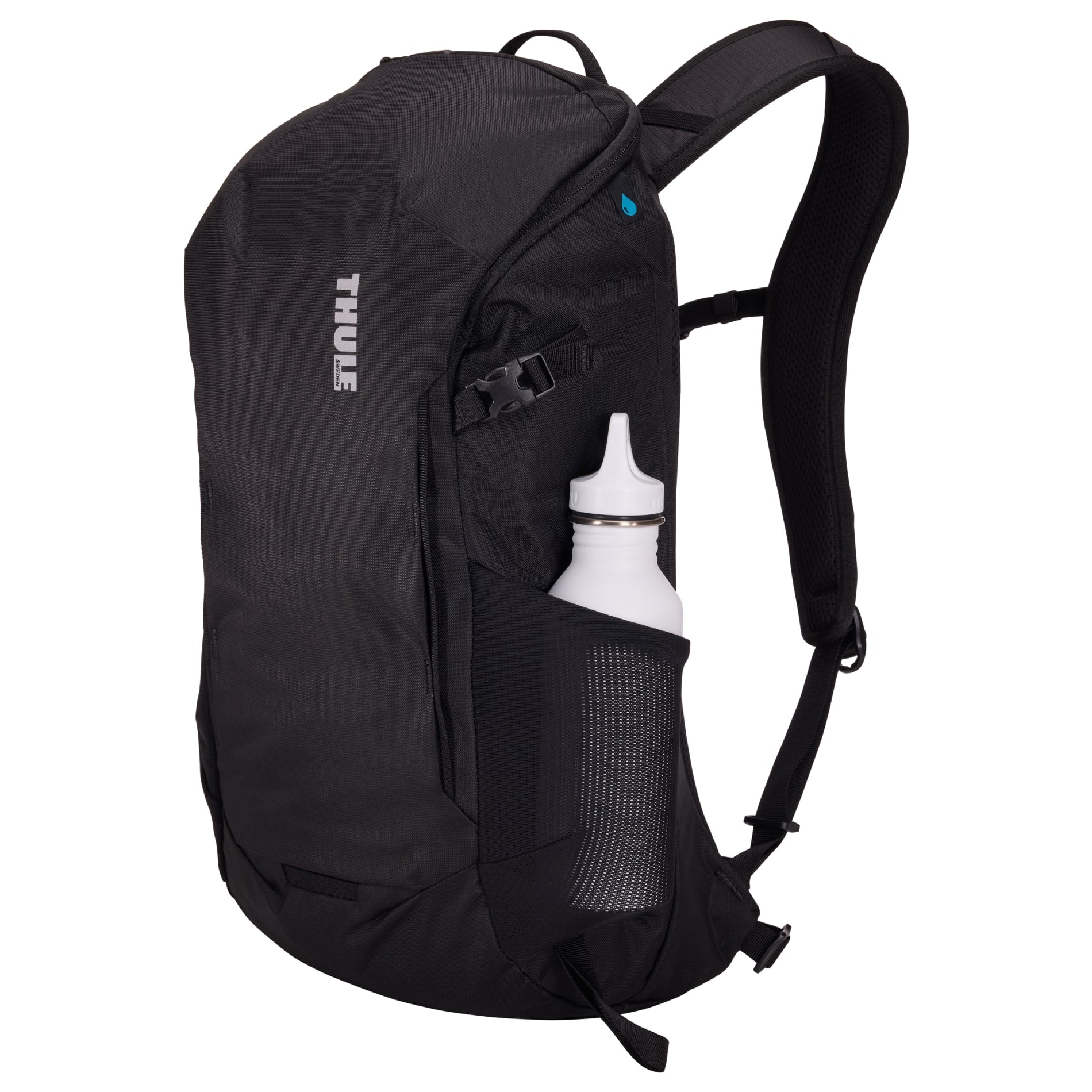 Black Thule Recycled All Trail 18L 15" Laptop Backpack plain