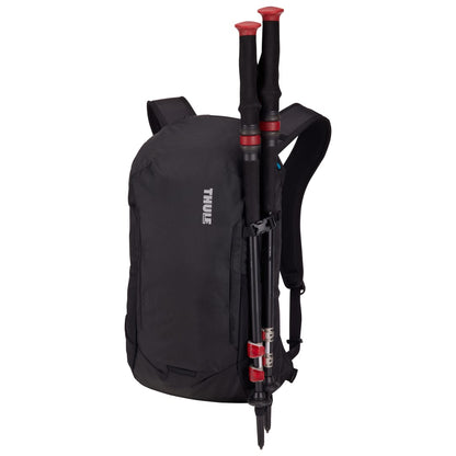 Black Thule Recycled All Trail 18L 15" Laptop Backpack plain
